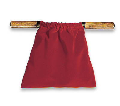 Picture of Artistic Red Two-Handled Offering Bag