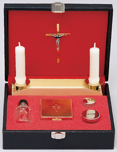 Picture of Koleys K169 20 Host Cap Sick Call Set Pyx with Removeable Tray