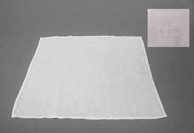 Picture of Cambric Linen Corporal with White Cross - Pack of 3