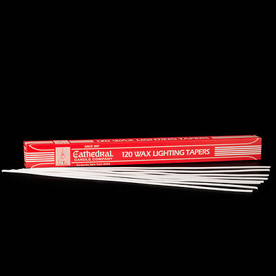 Cathedral Wax Lighting Tapers - Box of 120