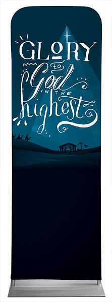 Glory to God Sleeve Banner