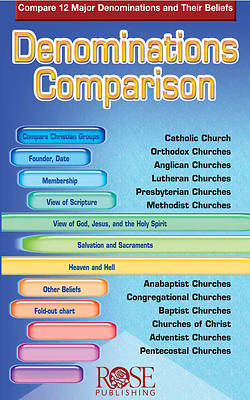 Picture of Denominations Comparison Pamphlet
