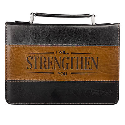 Picture of I Will Strengthen You Bible Cover Medium