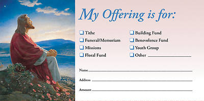 Picture of My Offering is for Offering Envelope