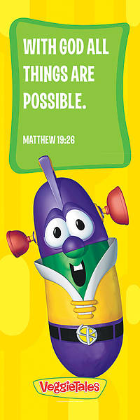 Picture of VeggieTales With God 2' x 6' Vinyl Banner