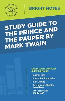 Picture of Study Guide to The Prince and the Pauper by Mark Twain
