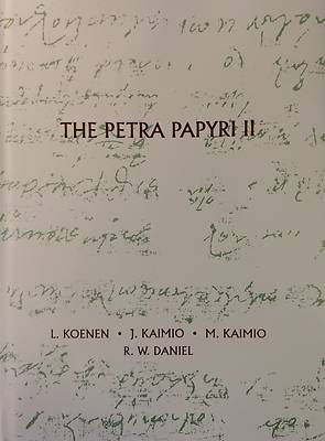 Picture of The Petra Papyri II