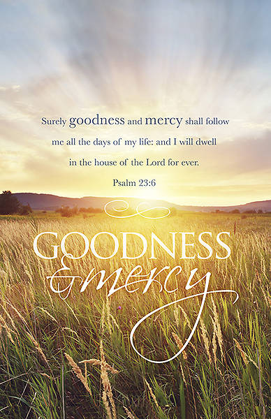 Picture of Goodness and Mercy Funeral Bulletin