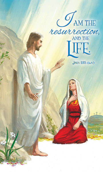 Easter I am the Resurrection 3' x 5' Banner Fabric