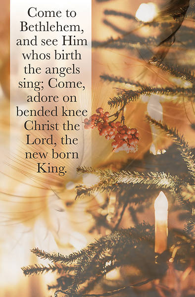 Picture of Come to Bethlehem Christmas Regular Size Bulletin