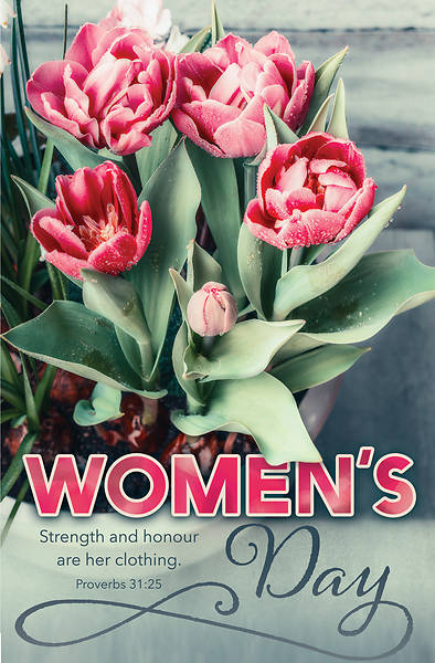 Picture of Strength and Honour Woman's Day Regular Size Bulletin