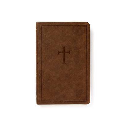 Picture of KJV Personal Size Bible, Brown Leathertouch