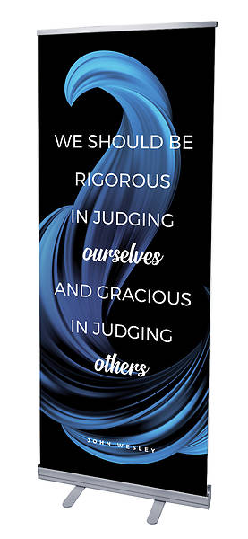 We Should Be Color Swirl Words of Wesley Rollup Banner