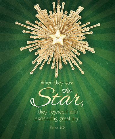 Picture of When They Saw the Star Christmas Legal Size Bulletin