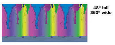 Picture of Vacation Bible School (VBS) Hero Hotline Cave Wall Background