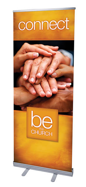 Picture of Be the Church Connect RollUp Banner with Stand