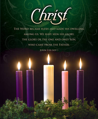 Picture of Christ Advent Week 5 Legal Size Bulletin