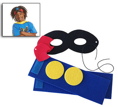 Picture of Vacation Bible School VBS Hero Central Hero Costume Kit (Pkg of 12)