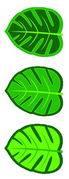 Picture of Vacation Bible School VBS 2021 Leaf Décor Pkg 25