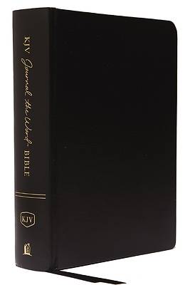 Picture of KJV, Journal the Word Bible, Hardcover, Black, Red Letter Edition, Comfort Print