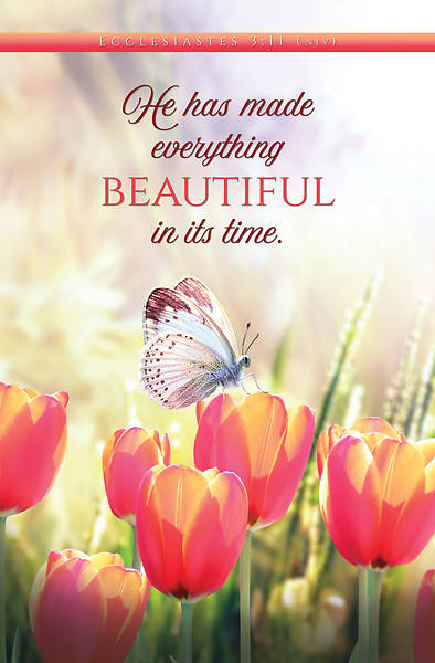 Picture of He Has Made Everything Beautiful Regular Size Bulletin