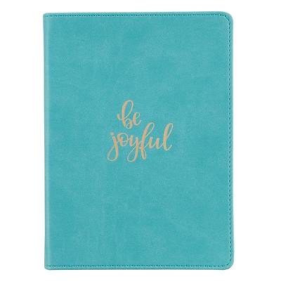 Picture of Journal Handy Luxleather Be Joyful