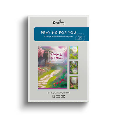 Praying for You Pathways KJV Boxed Cards - Box of 12