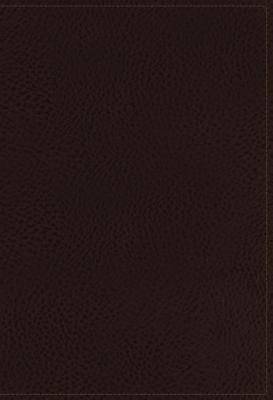 Picture of The NKJV, Open Bible, Imitation Leather, Brown, Indexed, Red Letter Edition, Comfort Print