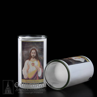 Picture of Sacred Heart 3-Day Glass Globe