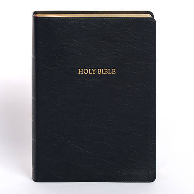 Picture of NASB Super Giant Print Reference Bible, Black Leathertouch, Indexed