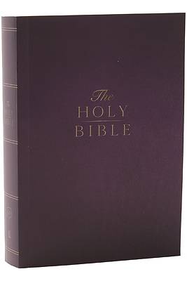 KJV Holy Bible, Compact Reference Bible, Softcover, Purple, 53,000 Cross-References, Red Letter, Comfort Print