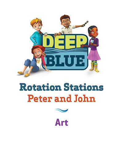 Picture of Deep Blue Rotation Stations: Peter and John - Art Station Download