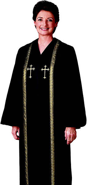 Picture of R.T. Wesley Women's Qwick-ship Clergy Robe