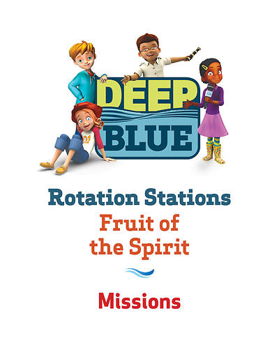 Picture of Deep Blue Rotation Stations: Fruit of the Spirit - Mission Station Download