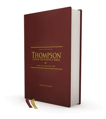 Picture of Nkjv, Thompson Chain-Reference Bible, Hardcover, Red Letter, Comfort Print