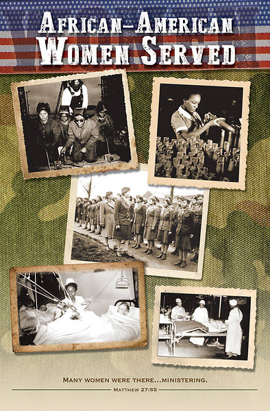 Picture of African American Women Served Black History Regular Size Bulletin