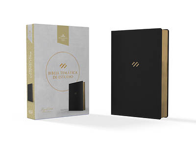 Picture of Rvr 1960 Biblia Temática de Estudio, Negro Símil Piel