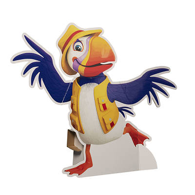 Picture of Vacation Bible School (VBS) 2021 Discovery on Adventure Island Beacon The Puffin Stand-Up