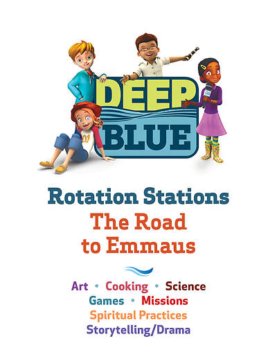 Picture of Deep Blue Rotation Stations: The Road to Emmaus - Entire Unit Download