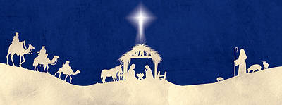 Journey to Bethlehem Altar Frontal