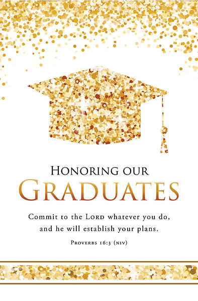 Picture of Honoring Our Graduates Graduation Regular Size Bulletin