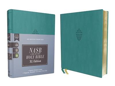 Picture of Nasb, Holy Bible, XL Edition, Leathersoft, Teal, 1995 Text, Comfort Print