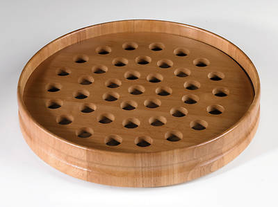 Picture of Maple Communion Tray - Pecan Finish