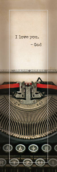 Picture of Bookmark - I Love You. --God - Jer 31