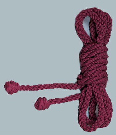Picture of Purple Rope Cincture, 4 Yards