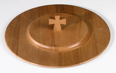 Picture of Maple Communion Tray Cover - Pecan Finish