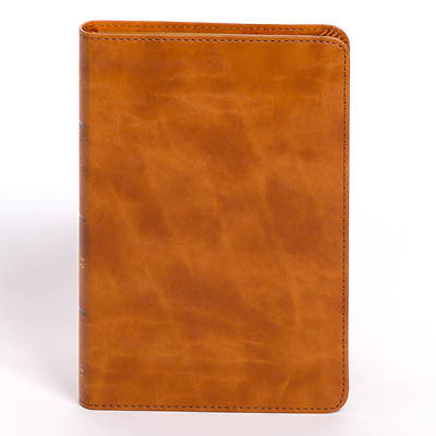 Picture of CSB Personal Size Bible, Saddle Leathertouch