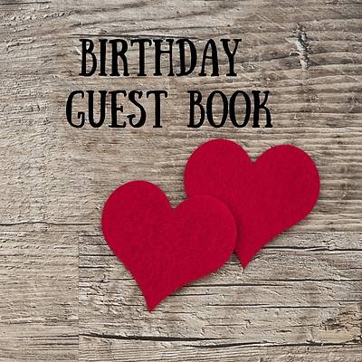 Picture of Birthday Guest Book