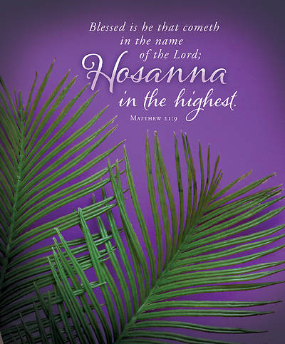 Picture of Palm Sunday Legal Size Bulletin