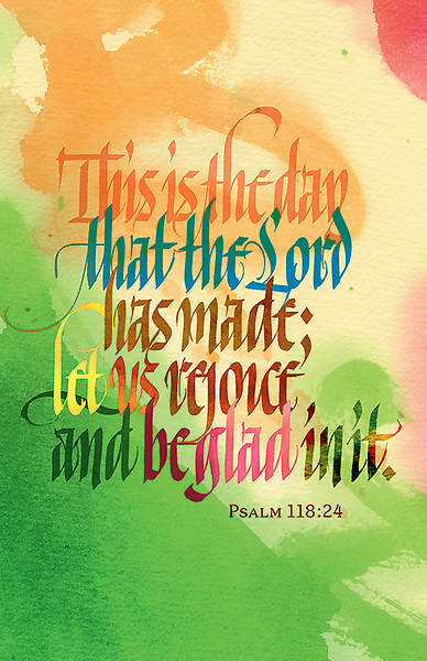 Picture of Day the Lord Has Made General Regular Size Bulletin